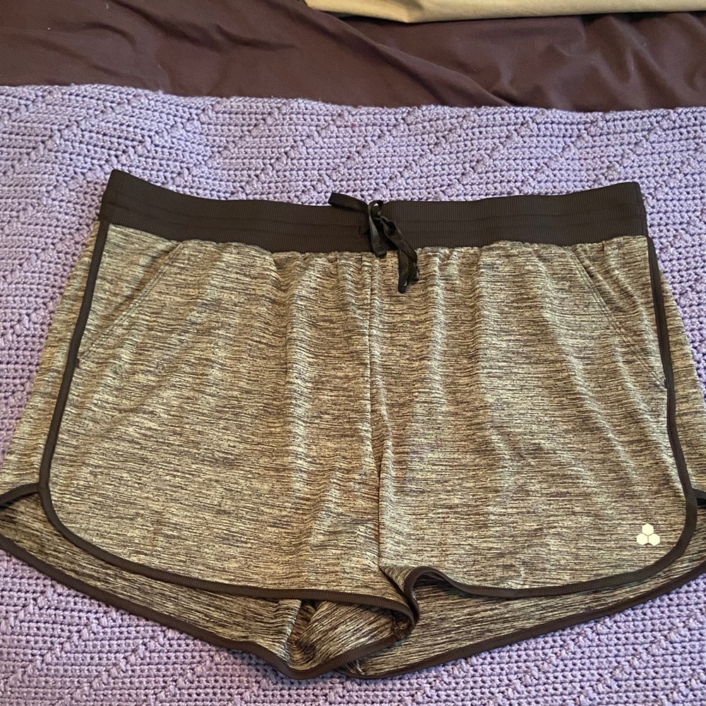 NWT Tek Gear Women's Charcoal Athletic Shorts XXL